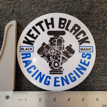 KB 6 inch Sticker